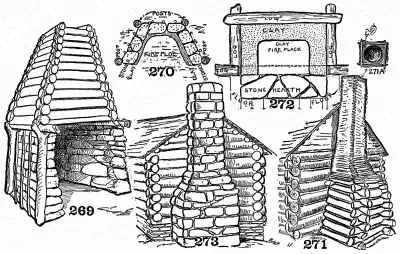 Detail for fireplaces and flues.